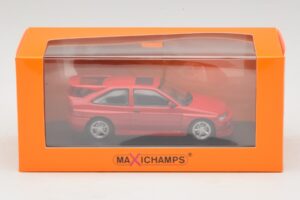 Ford Escort RS Cosworth Red Maxichamps 1:43 940082100 Diecast - image 5 of 5