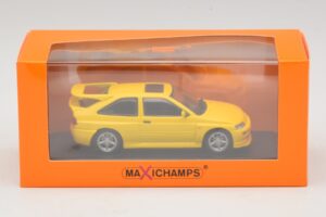 Ford Escort RS Cosworth Yellow Maxichamps 1:43 940082101 Diecast - image 5 of 5