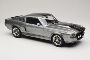 Ford Mustang Shelby GT500 Eleanor Grey Metallic & Black KK-Scale 1:12 KKDC120171 Diecast - image 6 of 8
