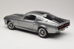 Ford Mustang Shelby GT500 Eleanor Grey Metallic & Black KK-Scale 1:12 KKDC120171 Diecast - image 7 of 8