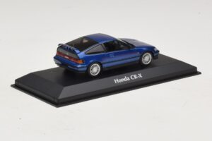 Honda CR-X Blue Metallic Maxichamps 1:43 940161520 Diecast - image 2 of 5