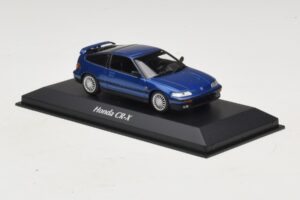 Honda CR-X Blue Metallic Maxichamps 1:43 940161520 Diecast - image 3 of 5