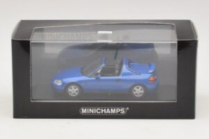 Honda CR-X del Sol EG2 Blue Metallic Minichamps 1:43 400161931 Diecast - image 5 of 5