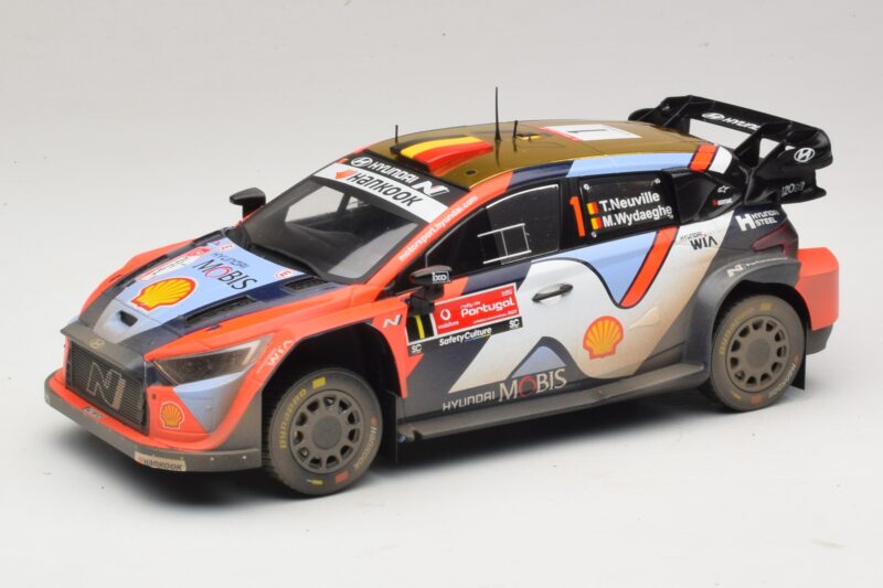 Hyundai i20 N Rally1 #1 T. Neuville / M. Wydaeghe Rally Portugal 2025 IXO 1:18 18RMC251B Diecast