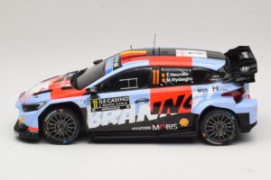 Hyundai i20 N Rally1 #11 T. Neuville / M. Wydaeghe Rally Monte Carlo 2026 IXO 1:18 18RMC270B Diecast - image 3 of 6