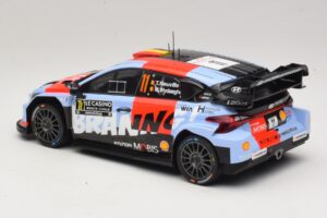 Hyundai i20 N Rally1 #11 T. Neuville / M. Wydaeghe Rally Monte Carlo 2026 IXO 1:18 18RMC270B Diecast - image 5 of 6
