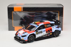 Hyundai i20 N Rally1 #11 T. Neuville / M. Wydaeghe Rally Monte Carlo 2026 IXO 1:18 18RMC270B Diecast - image 6 of 6