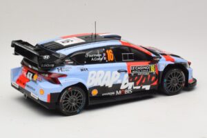 Hyundai i20 N Rally1 #16 A. Fourmaux / A. Coria Rally Monte Carlo 2026 IXO 1:18 18RMC270A Diecast - image 2 of 6