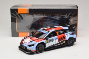 Hyundai i20 N Rally1 #16 A. Fourmaux / A. Coria Rally Monte Carlo 2026 IXO 1:18 18RMC270A Diecast - image 6 of 6