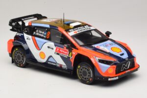 Hyundai i20 N Rally1 #8 O. Tanak / M. Jarveoja Rally Portugal 2025 IXO 1:18 18RMC251A Diecast - image 4 of 6