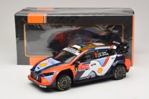 Hyundai i20 N Rally1 #8 O. Tanak / M. Jarveoja Rally Portugal 2025 IXO 1:18 18RMC251A Diecast - image 6 of 6