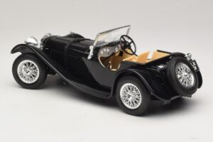Jaguar SS100 Roadster Black Bburago 1:18 3006-M3 Diecast - image 5 of 6