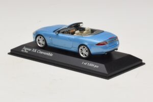 Jaguar XK X150 Convertible Light Blue Metallic Minichamps 1:43 400130530 Diecast - image 3 of 5
