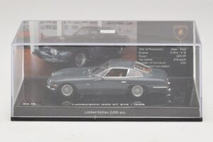 Lamborghini 400 GT 2+2 Grey Minichamps 1:43 436103310 Diecast - image 4 of 5