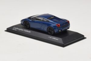 Lamborghini Gallardo Blue Metallic Minichamps 1:43 400103505 Diecast - image 3 of 5