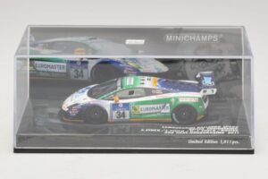 Lamborghini Gallardo LP600 GT3 #34 Reiter Engineering H-J. Stuck 24 Hours of Nurburgring 2011 Minichamps 1:43 437111284 Dieca - image 4 of 5