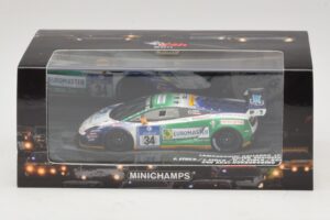 Lamborghini Gallardo LP600 GT3 #34 Reiter Engineering H-J. Stuck 24 Hours of Nurburgring 2011 Minichamps 1:43 437111284 Dieca - image 5 of 5
