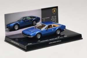 Lamborghini Jarama 400 GTS Blue Minichamps 1:43 436103400 Diecast - image 2 of 5