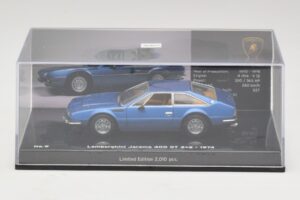 Lamborghini Jarama 400 GTS Blue Minichamps 1:43 436103400 Diecast - image 4 of 5