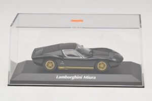 Lamborghini Miura P400 Black Maxichamps 1:43 940103000 Diecast - image 4 of 5