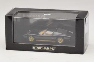 Lamborghini Miura P400 Black Minichamps 1:43 430103004 Diecast - image 5 of 5