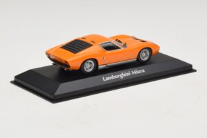 Lamborghini Miura P400 Orange Maxichamps 1:43 940103001 Diecast - image 2 of 5