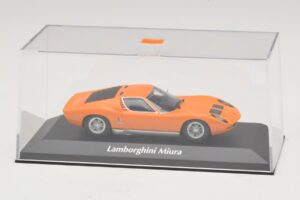 Lamborghini Miura P400 Orange Maxichamps 1:43 940103001 Diecast - image 4 of 5