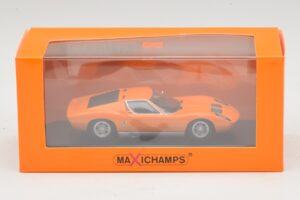 Lamborghini Miura P400 Orange Maxichamps 1:43 940103001 Diecast - image 5 of 5
