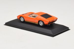 Lamborghini Miura P400 Orange Minichamps 1:43 430103002 Diecast - image 3 of 5