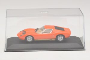 Lamborghini Miura P400 Orange Minichamps 1:43 430103002 Diecast - image 4 of 5