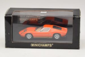 Lamborghini Miura P400 Orange Minichamps 1:43 430103002 Diecast - image 5 of 5