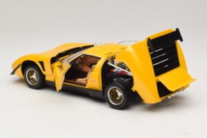 Lamborghini Miura SVR Yellow & Black Kyosho 1:18 08319GY Diecast - image 5 of 8