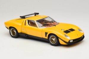 Lamborghini Miura SVR Yellow & Black Kyosho 1:18 08319GY Diecast - image 6 of 8