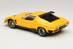 Lamborghini Miura SVR Yellow & Black Kyosho 1:18 08319GY Diecast - image 7 of 8