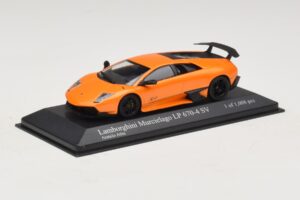 Lamborghini Murcielago LP670-4 SV Orange Metallic Minichamps 1:43 400103942 Diecast - image 2 of 5