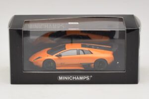 Lamborghini Murcielago LP670-4 SV Orange Metallic Minichamps 1:43 400103942 Diecast - image 5 of 5