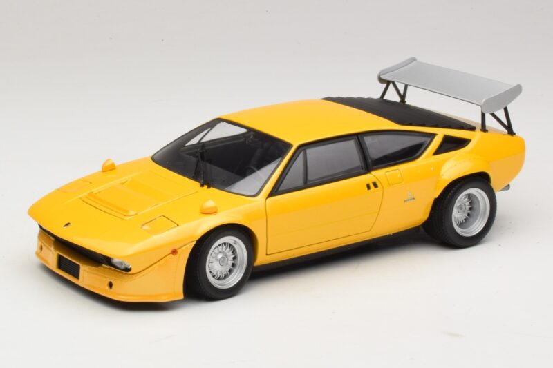 Lamborghini Urraco Rally Pearl Yellow Kyosho 1:18 08445GY Diecast