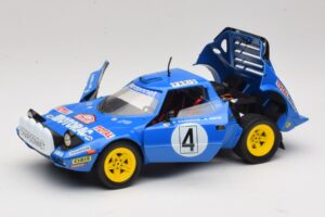 Lancia Stratos HF #4 B. Darniche / A. Mahe Rally Monte Carlo 1979 Solido 1:18 9019 Diecast - image 2 of 8