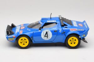 Lancia Stratos HF #4 B. Darniche / A. Mahe Rally Monte Carlo 1979 Solido 1:18 9019 Diecast - image 4 of 8