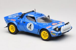 Lancia Stratos HF #4 B. Darniche / A. Mahe Rally Monte Carlo 1979 Solido 1:18 9019 Diecast - image 6 of 8