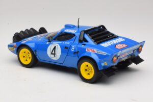 Lancia Stratos HF #4 B. Darniche / A. Mahe Rally Monte Carlo 1979 Solido 1:18 9019 Diecast - image 7 of 8