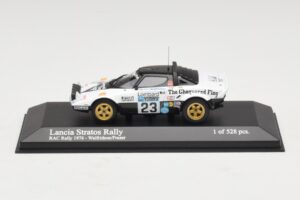 Lancia Stratos Rally #23 Walfridson / Frazer RAC Rally 1976 Minichamps 1:43 430761223 Diecast