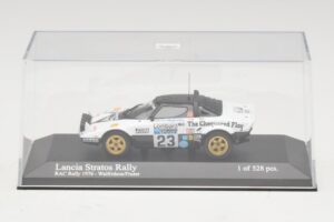 Lancia Stratos Rally #23 Walfridson / Frazer RAC Rally 1976 Minichamps 1:43 430761223 Diecast - image 4 of 5