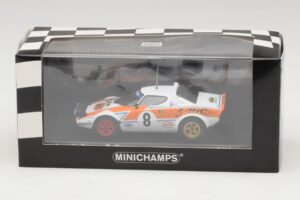 Lancia Stratos Rally #8 Livieratos / Manolis Acropolis Rally 1978 Minichamps 1:43 430781208 Diecast - image 5 of 5