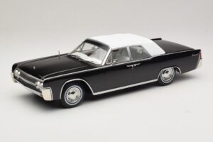 Lincoln Continental Convertible Black Bad Boys KK-Scale 1:18 KKDC181521 Diecast - image 2 of 7