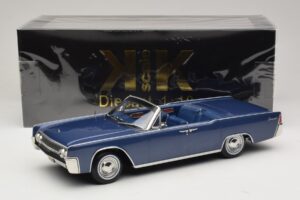 Lincoln Continental Convertible Blue Metallic The Lincoln Lawyer KK-Scale 1:18 KKDC181522 Diecast - image 7 of 7