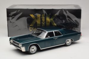 Lincoln Continental Dark Green Metallic Matrix Reloaded & Revolutions KK-Scale 1:18 KKDC181481 Diecast - image 6 of 6