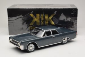 Lincoln Continental Grey Metallic Marnie KK-Scale 1:18 KKDC181482 Diecast - image 6 of 6