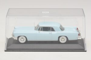 Lincoln Continental Mark II Light Blue Minichamps 1:43 400082304 Diecast - image 4 of 5