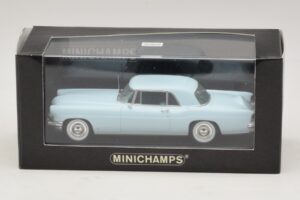 Lincoln Continental Mark II Light Blue Minichamps 1:43 400082304 Diecast - image 5 of 5